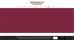 Desktop Screenshot of heidezicht.nl