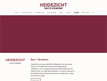 Tablet Screenshot of heidezicht.nl